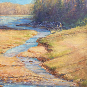 Dana Lombardo - Painting at Hobbs Park